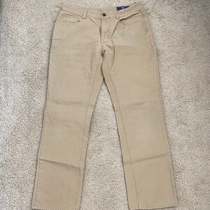 Vineyard Vines Beige Straight-Leg Pants